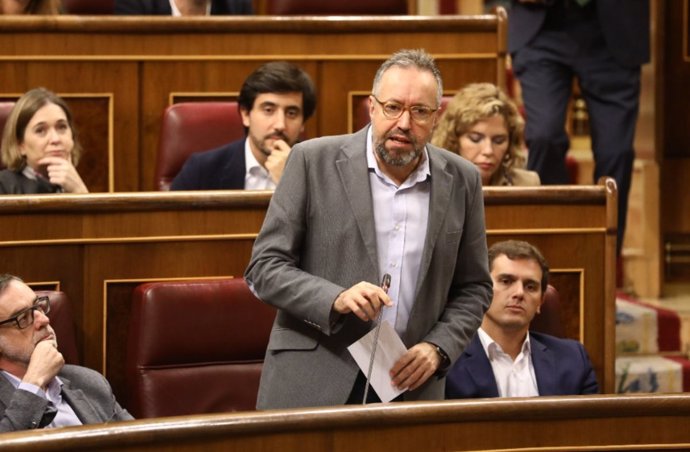 El portavoz de Ciudadanos en el Congreso, Juan Carlos Girauta