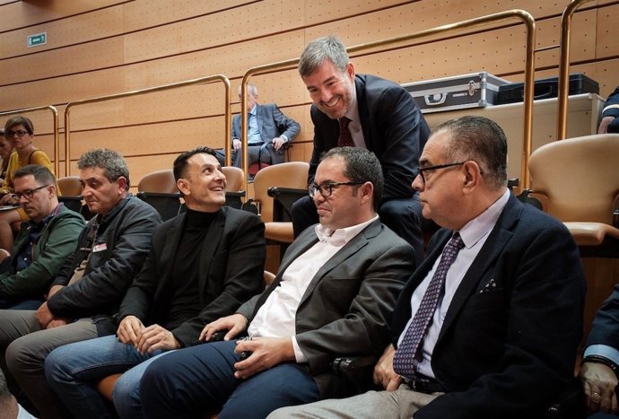 El presidente de Canarias, Fernando Clavijo, en la aprobación del Estatuto