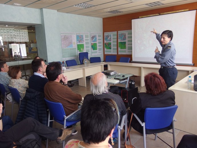 Una sessió participativa del projecte pilot en el Montseny
