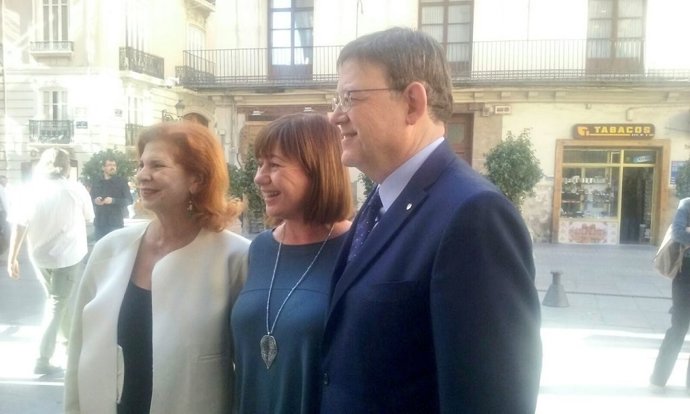 Armengol con Carmen Alborch