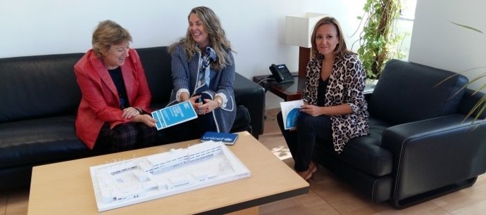 Pilar de la Vega, María Ángeles Espinosa y Mayte Pérez