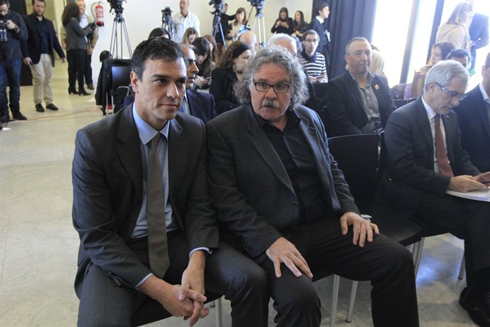 Pedro Sánchez y Joan Tarda
