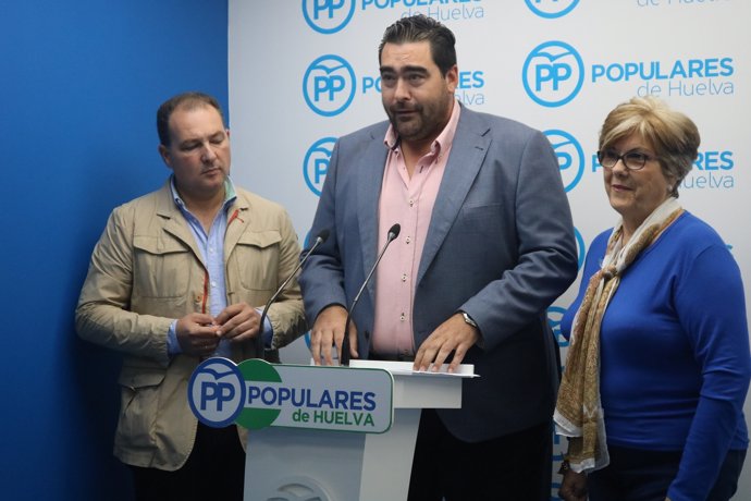 El portavoz del PP en el consistorio de Paterna del Campo, Ramón Domínguez. 