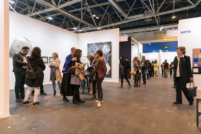 Ambiente en la Feria Estampa