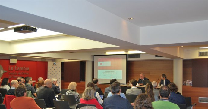 Una de les sessions de la III Jornada d'Internacionalització