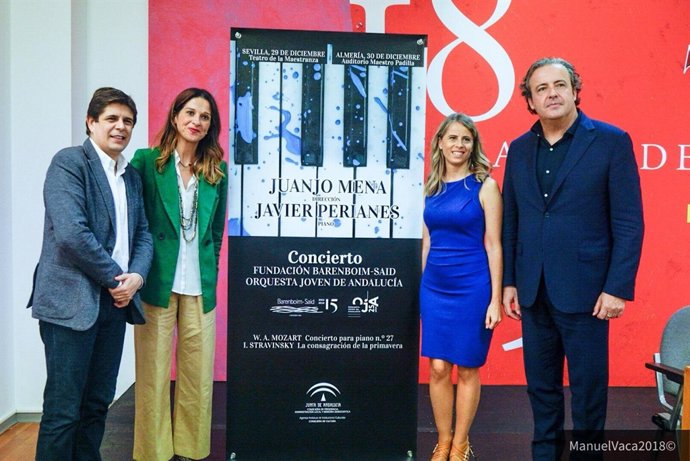 Presentación de los conciertos de diciembre de la Fundación Barenboim y la OJA