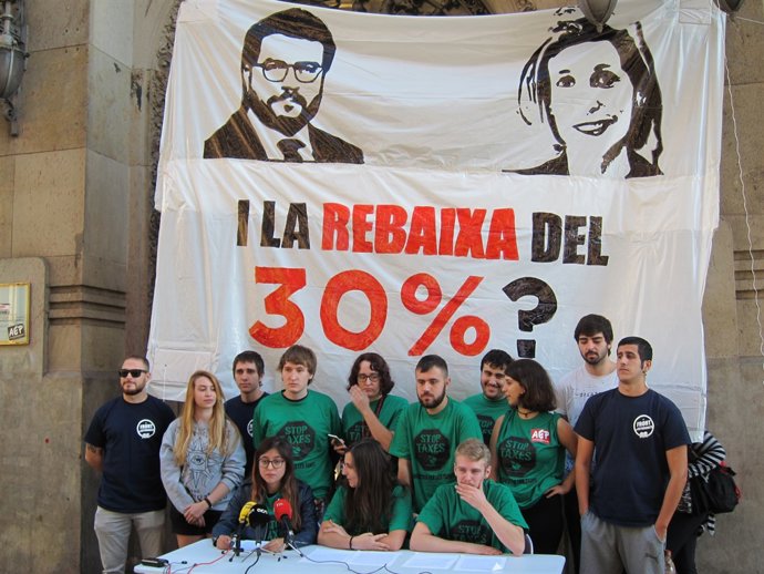 Presentació del manifest d'AEP, Ajec i FDE 