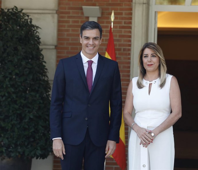 Pedro Sánchez y Susana Díaz