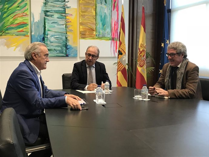 Fernando Gimeno se reúne con Javier Sada y Gregorio Briz