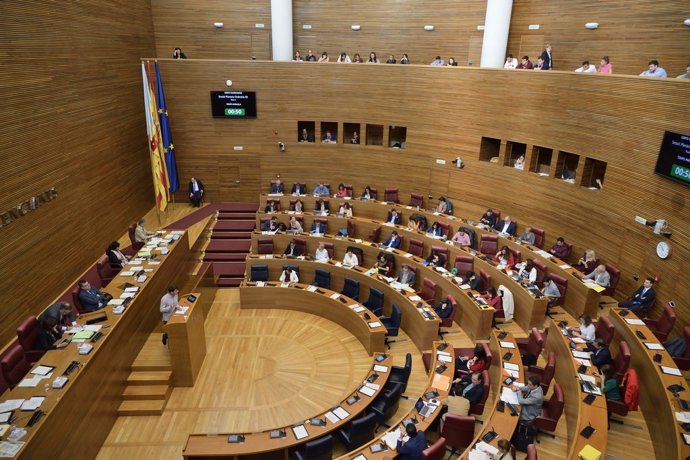 Pleno de Les Corts Valencianes