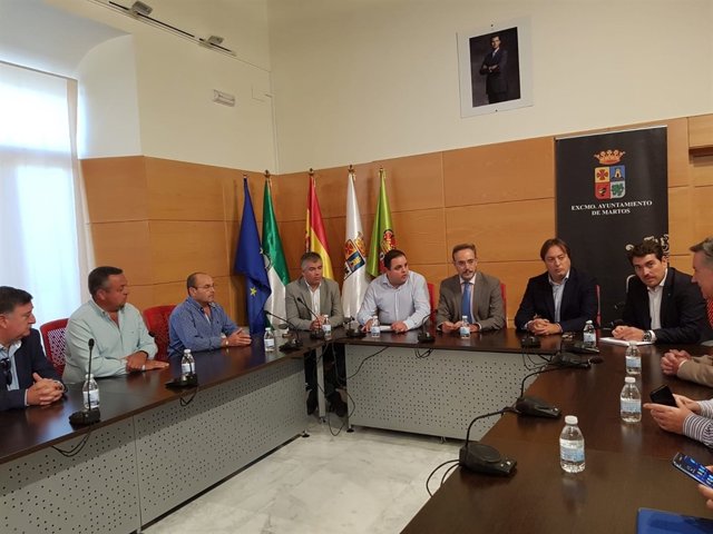 Reunión con el empresariado de Martos