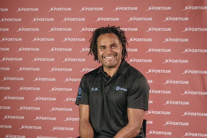 Christian Karembeu, exjugador del Real Madrid en una entrevista de Sportium