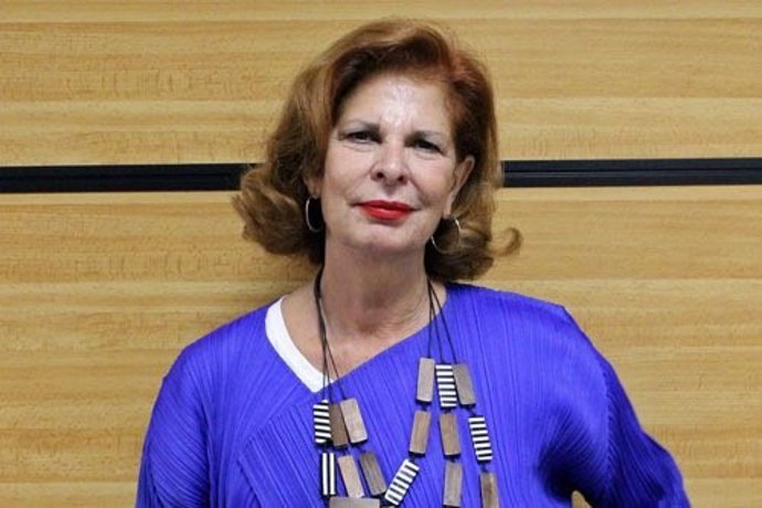 Imagen de la exministra compartida por Morera en su cuenta de Twitter