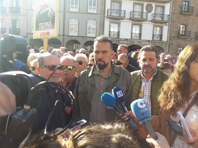 José Manuel Zapico de CCOO Asturiaas