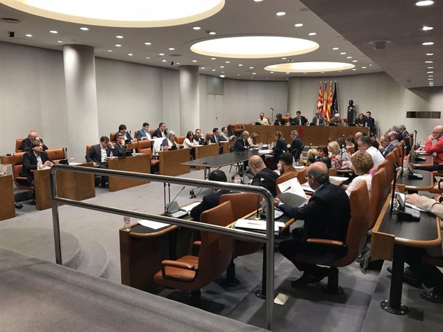 Pleno de la Diputación de Barcelona
