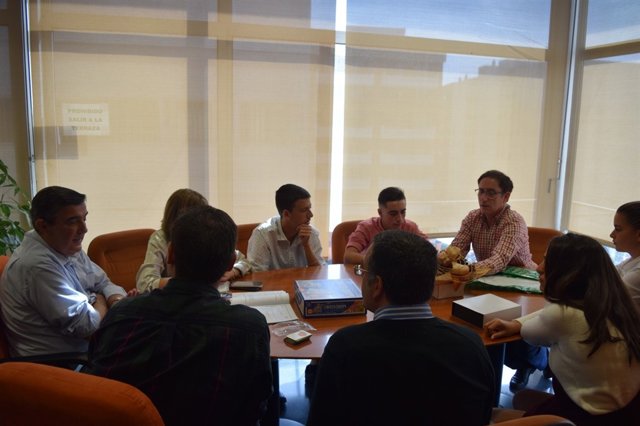 El IES Cuenca Minera de Riotinto, escuela embajadora del Parlamento europeo. 