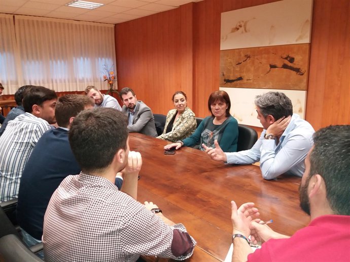 Reunión de Tudanca con el Consejo de la Juventud