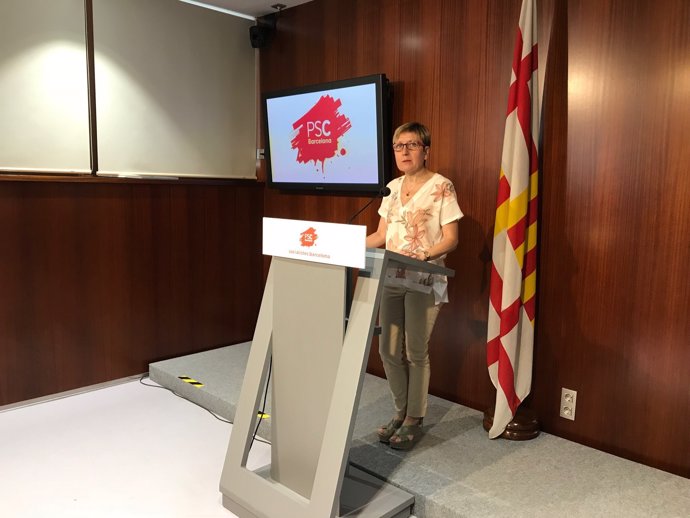 La concejal del PSC en Barcelona, Carmen Andrés