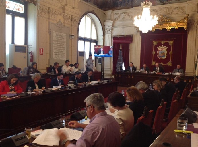 Pleno de octubre del Ayuntamiento de Málaga 