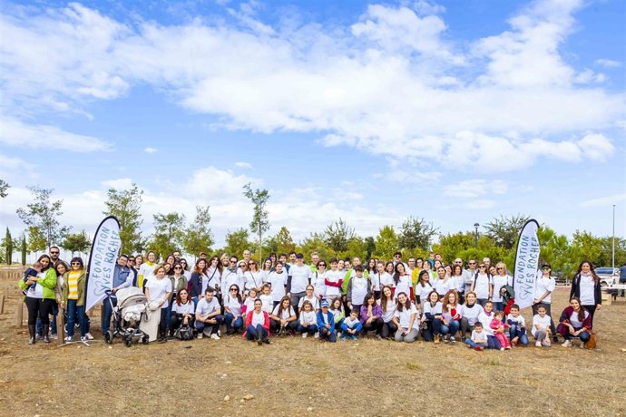Plantación Fundación Yves Rocher en la Comunidad de Madrid 
