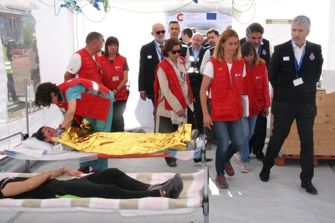 El ministro del Interior, Fernando Grande-Marlaska, visita el EURiwaterex2018