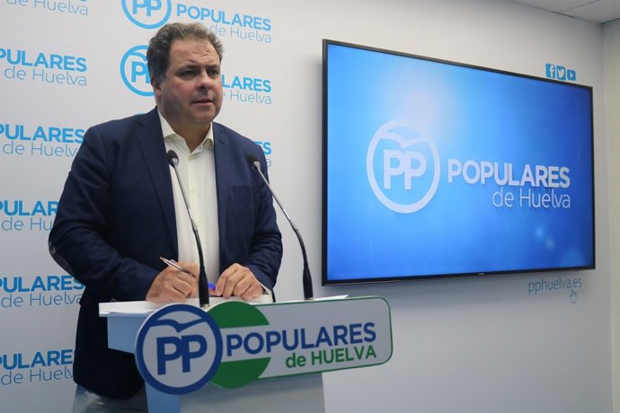 Juan Carlos Duarte, en rueda de prensa. 