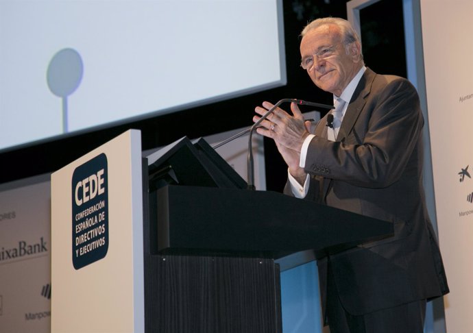 Isidro Fainé, presidente de Fundación Bancaria La Caixa y Fundación CEDE