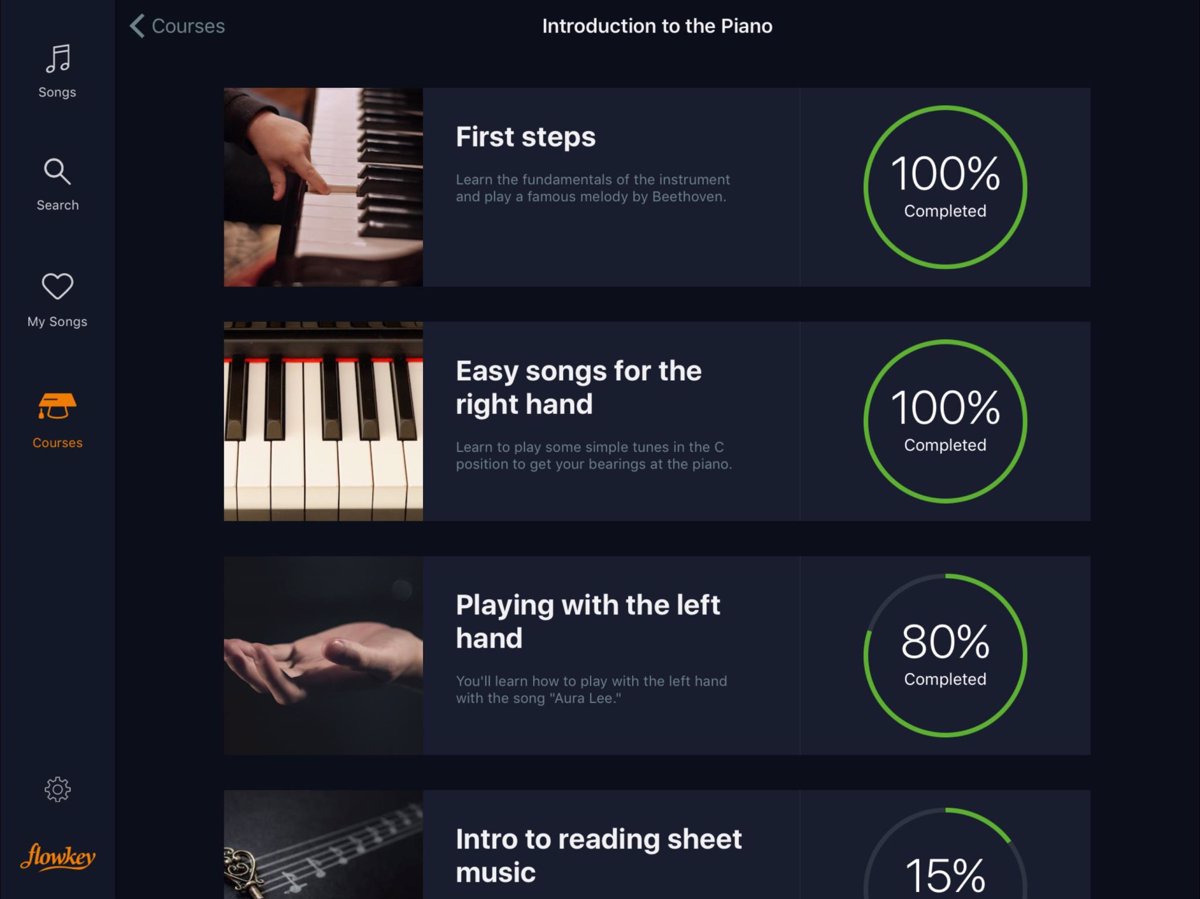 flowkey, la 'app' para aprender a el piano que se adapta a cada usuario y ofrece 'feedback' instantáneo