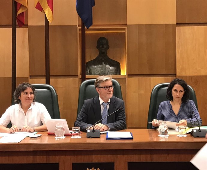 Santisteve, Broto y Giner, este viernes antes del pleno del Ayuntamiento