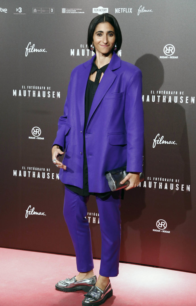 Alba Flores en el estreno de El fotógrafo de MAUTHAUSEN