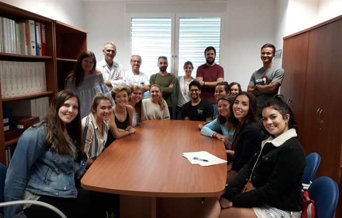 Estudiantes norteamericanos visitan el Hospital de Valme