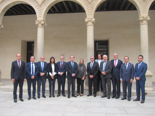 Reunión entre el G9 y la Conférence des Prèsidents D'Université de Marruecos 