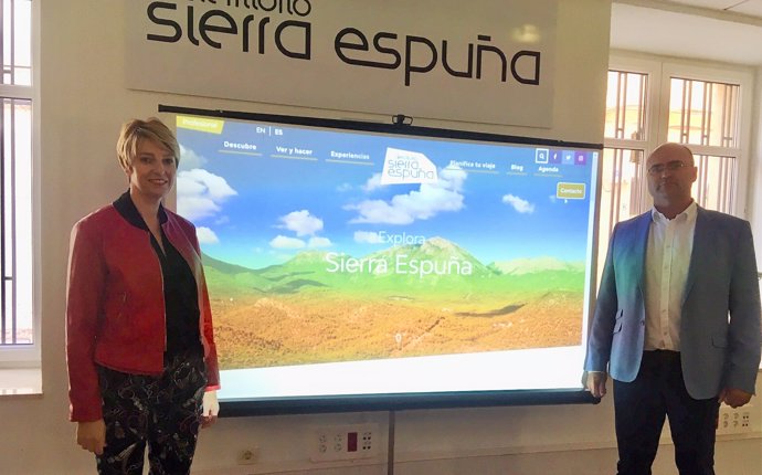 Consuelo Rosauro y Pedro Noguera presentan la web