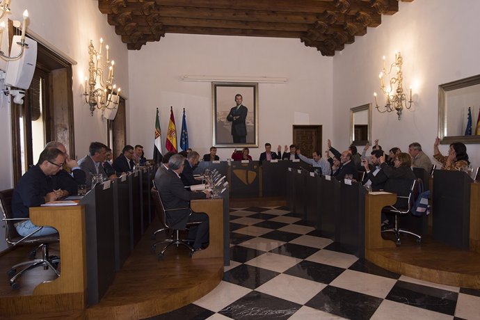 Pleno de la Diputación de Cáceres
