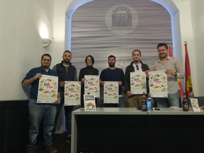Imagen de la presentación de la Ruta de la Tapa de Mérida