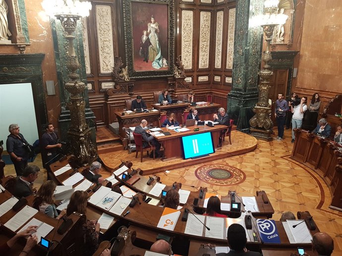 Ple de l'Ajuntament de Barcelona