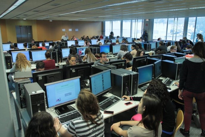 Sala de Informática de la URV