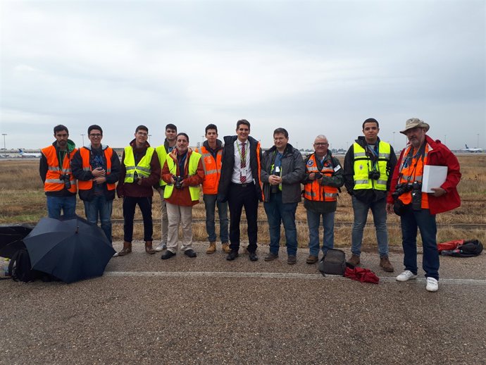 Aficionados a la fotografía aeronáutica 