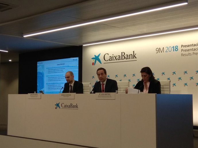 Presentació de resultats de CaixaBank