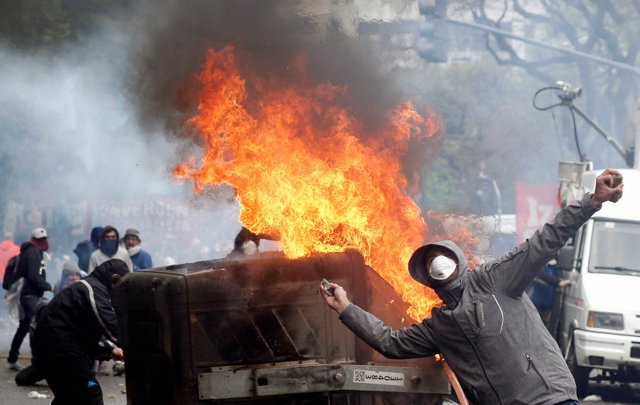 Protestas en Buenos Aires, Argentina