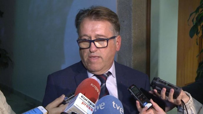 El portavoz de Infrestructuras del PP en la Asamblea, Víctor del Moral