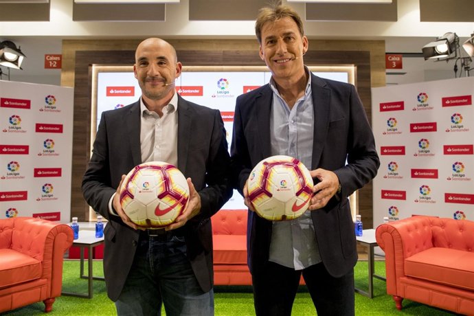 Albert 'Chapi' Ferrer y Rafael Martín Vázquez, en LaLiga Santander Talks