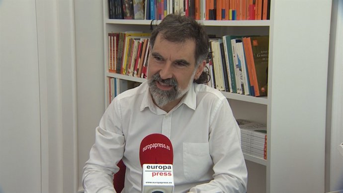 El President d'Òmnium Cultural, Jordi Cuixart (imatge d'arxiu)