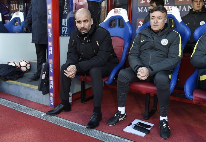 Pep Guardiola Domènec Torrent Manchester City