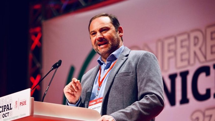 José Luis Ábalos, secretari d'Organització del PSOE i ministre de Foment