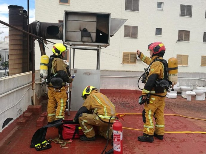 Extinción en un hotel en Alicante
