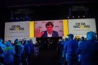 Puigdemont lanza la Crida para concretar la república: "No nos hemos rendido"