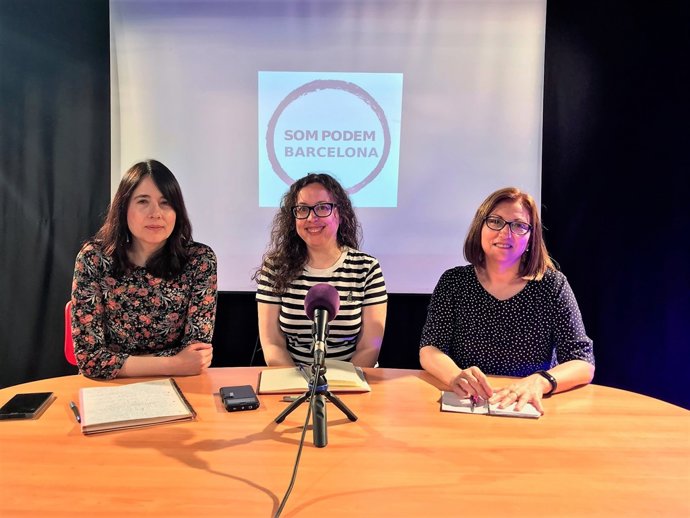Noelia Bail (centre) en una imatge d'arxiu.