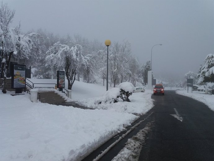 Nieve en Euskadi (archivo)