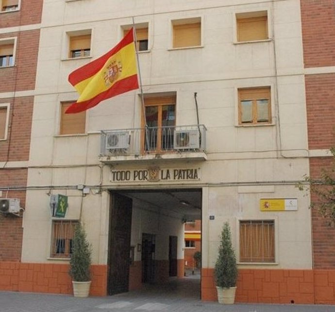 Cuartel de la guardia civil en España acuartelamiento